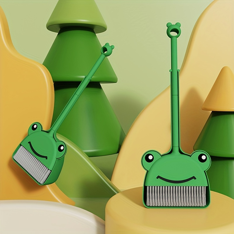 Kids Outdoor Broom - Broom and dustpan set combination, household