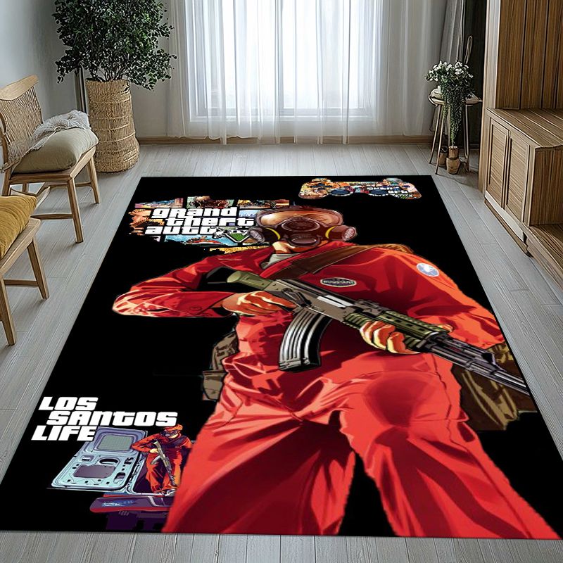 Kids Outdoor Area - Classic G-GTA Game Cartoon Living Room