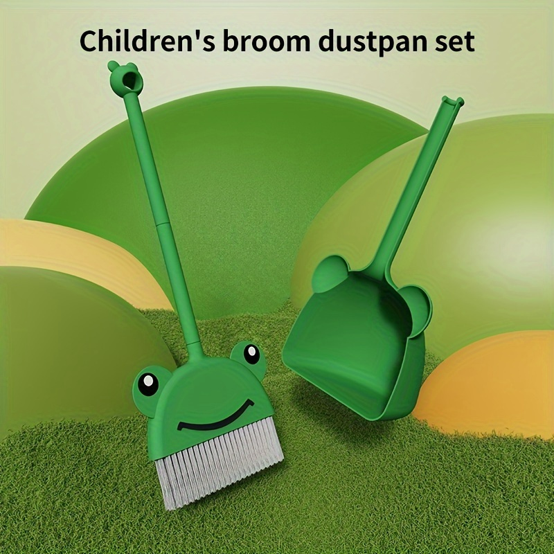 Broom and dustpan set combinat - Kids Outdoor Broom 评论和价格