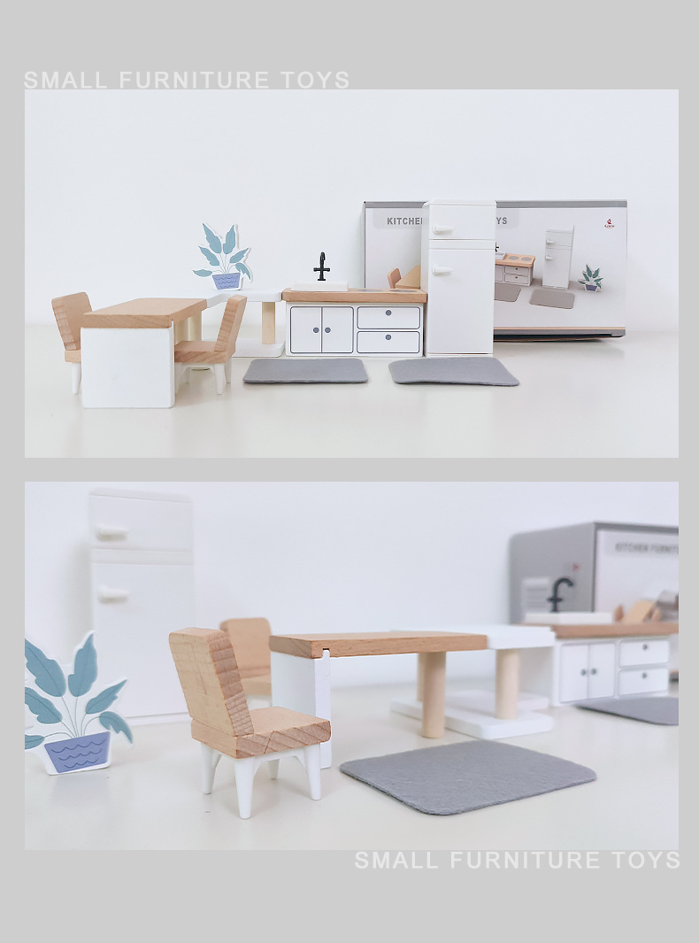 Modern dollhouse furniture kit - Kids Outdoor Kitchen Accessories 评论和价格