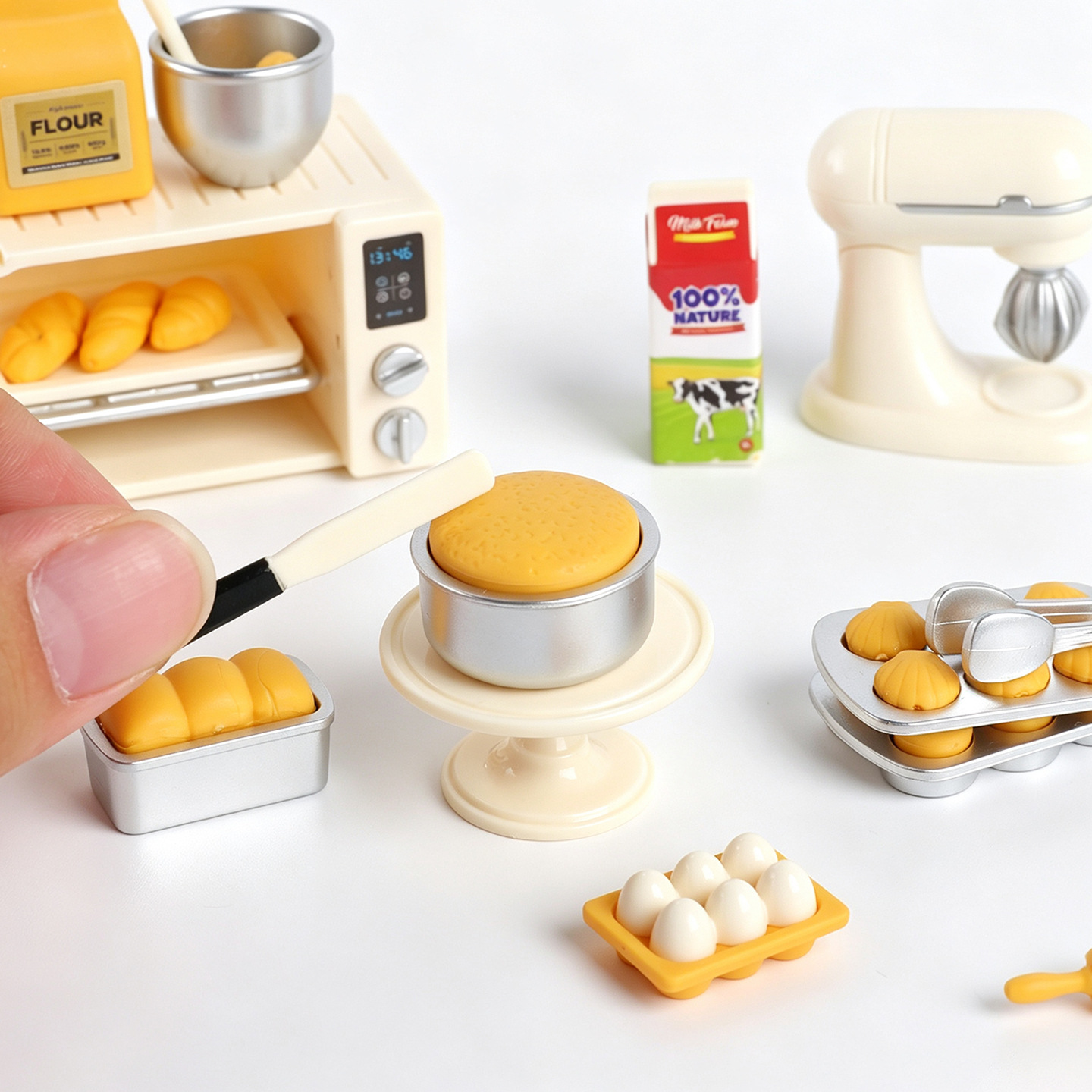 Mini Baking Time Pretend Play  - Kids Outdoor Kitchen Accessories 评论和价格